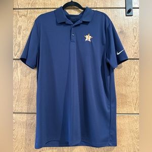 Astros Nike golf polo size L